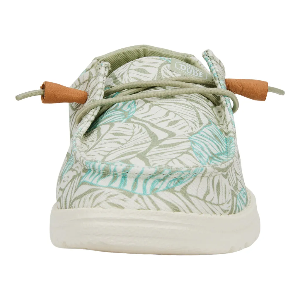 'Hey Dude' Women's Wendy Tropical - Sage