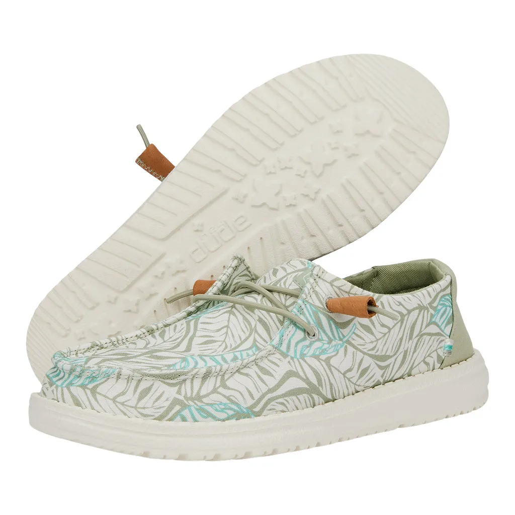 'Hey Dude' Women's Wendy Tropical - Sage