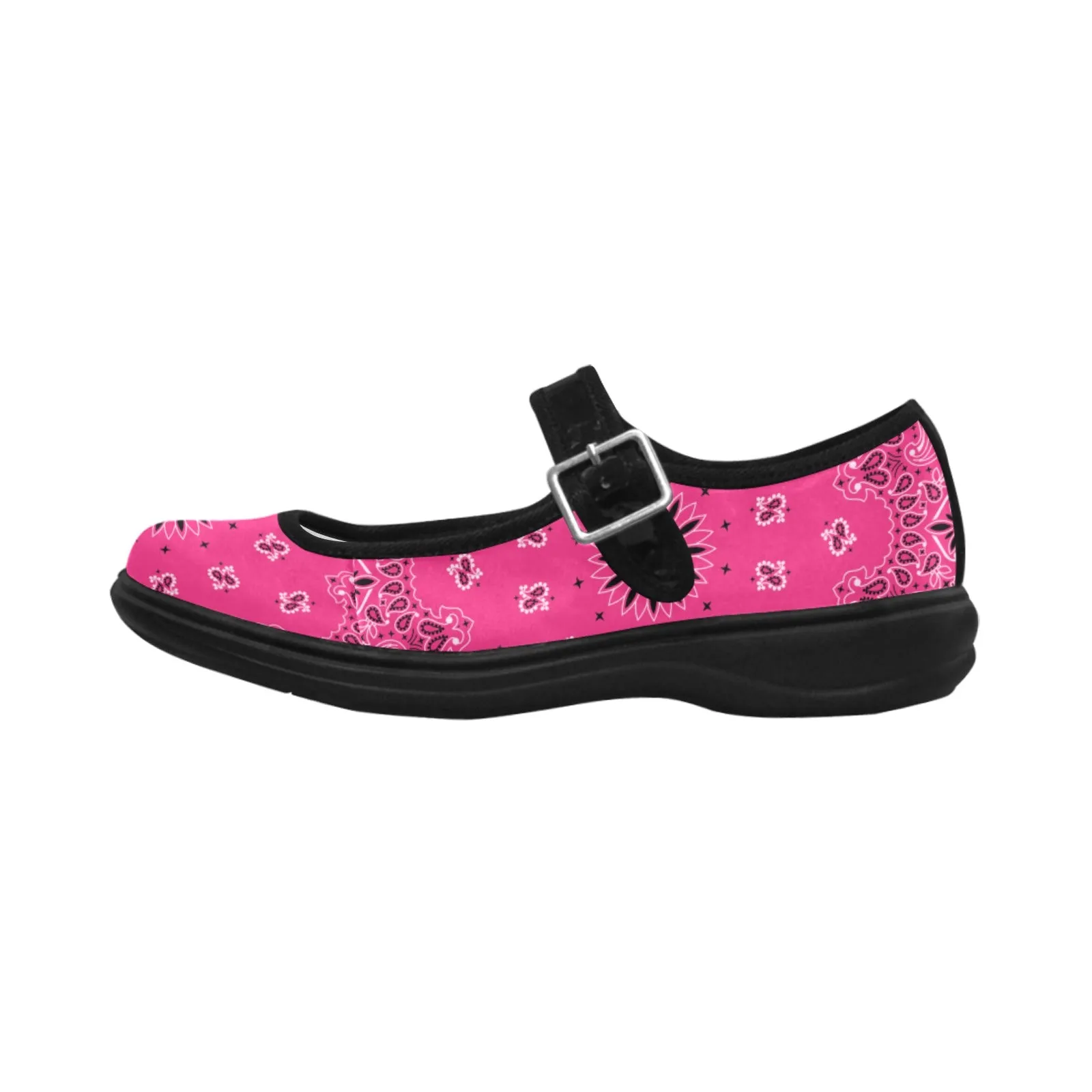 innuendo bandana Mila Satin Women's Mary Jane Shoes (Model 4808)