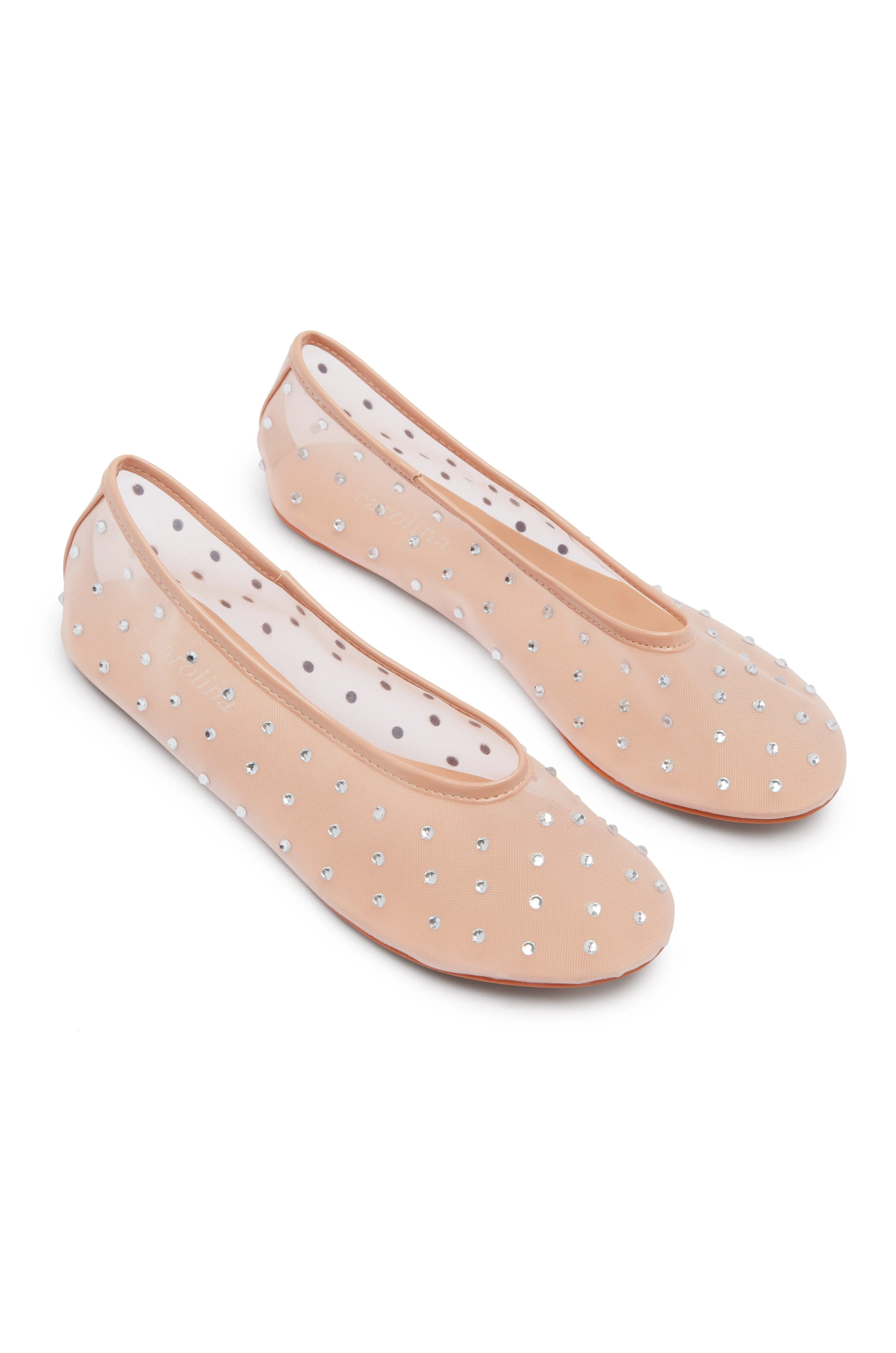 Jade Ballet Flats Nude