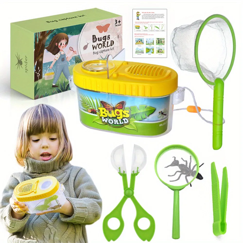 Kids Outdoor Adventure Kit Nature Toys Gift Set for Holidays