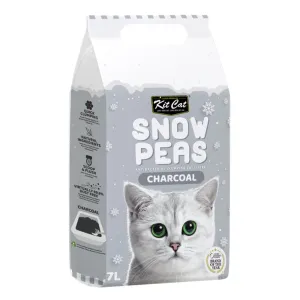 Kit Cat Snow Peas Charcoal Antibacterial Clumping Cat Litter 7L