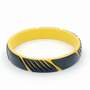 Lash Bangle in Straw Yellow by Lucky Lou Shoes