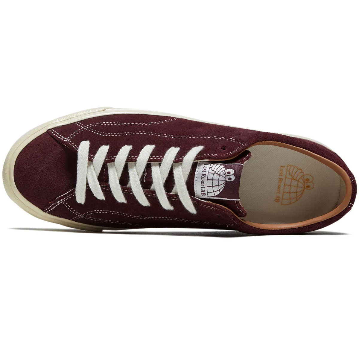 Last Resort AB VM003 Suede Lo Shoes - Fig Red/White