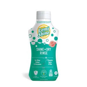 Lemi Shine Lemon Scent Gel Dishwasher Rinse Aid 8.45 oz 1 pk