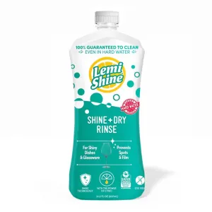 Lemi Shine Lemon Scent Liquid Dishwasher Rinse Aid 21 oz 1 pk