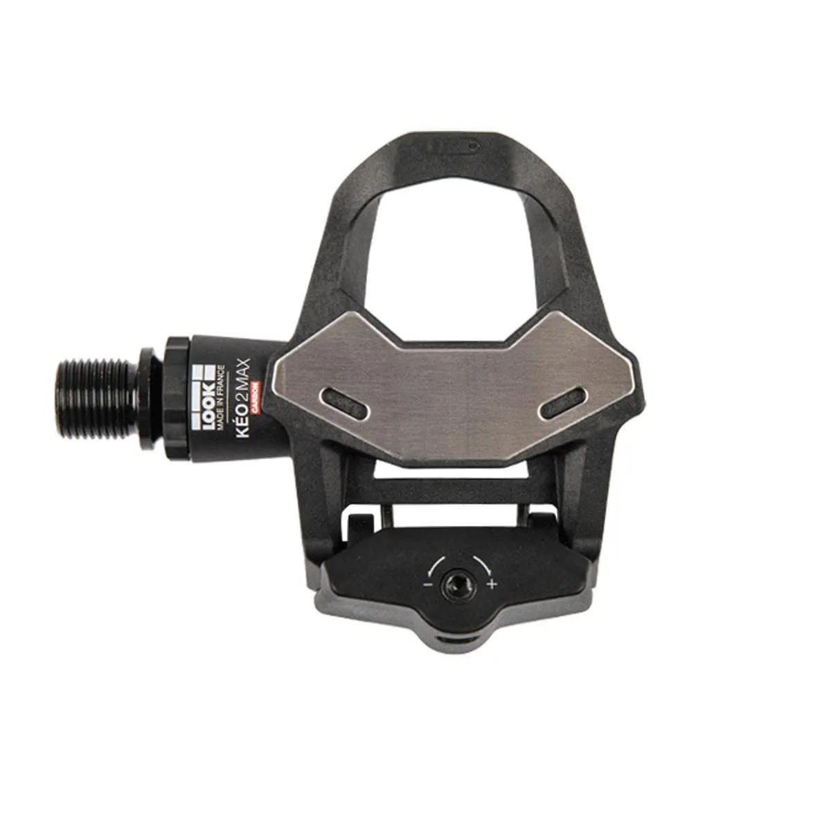 Look Keo 2 Max Carbon Road Pedals: Black