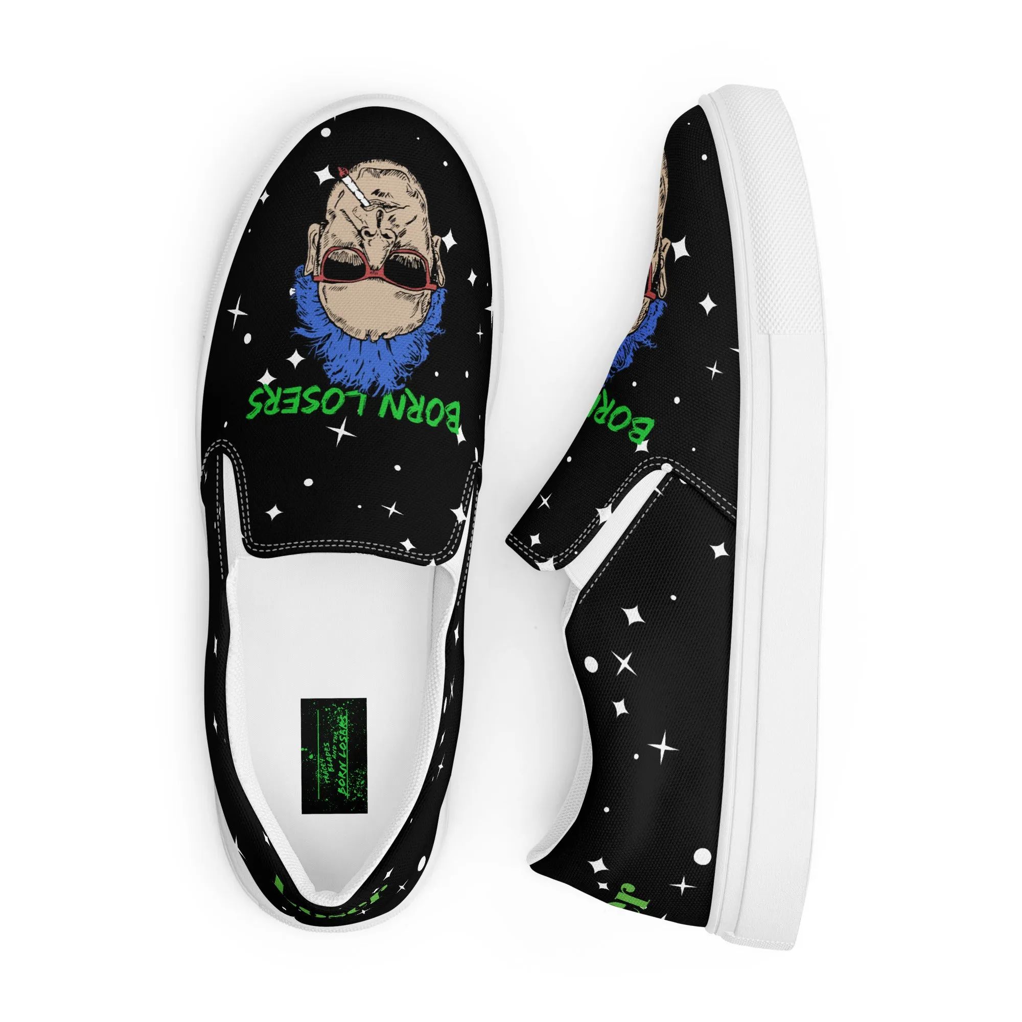 Loser Logo Women’s Slip-on Canvas Shoes