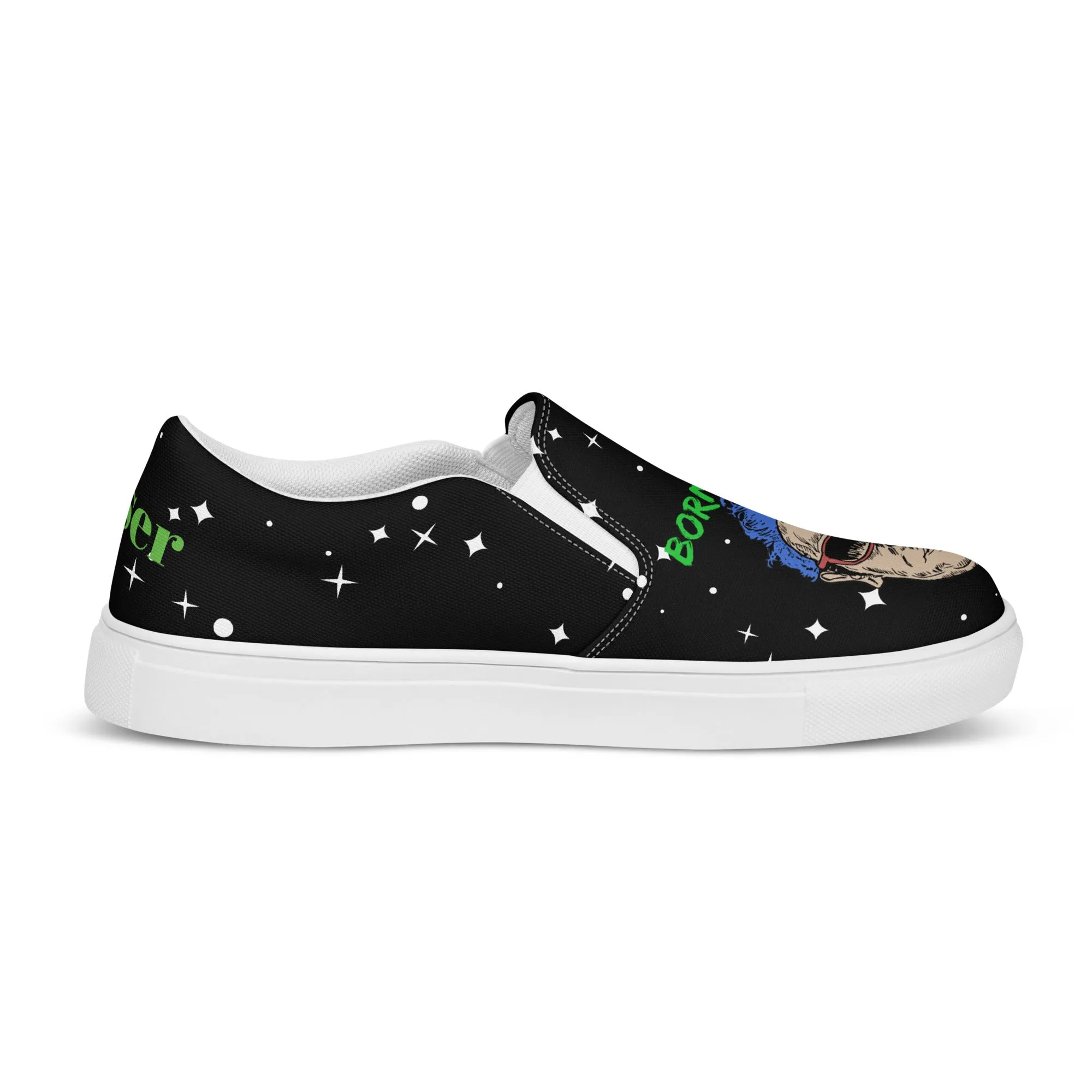 Loser Logo Women’s Slip-on Canvas Shoes