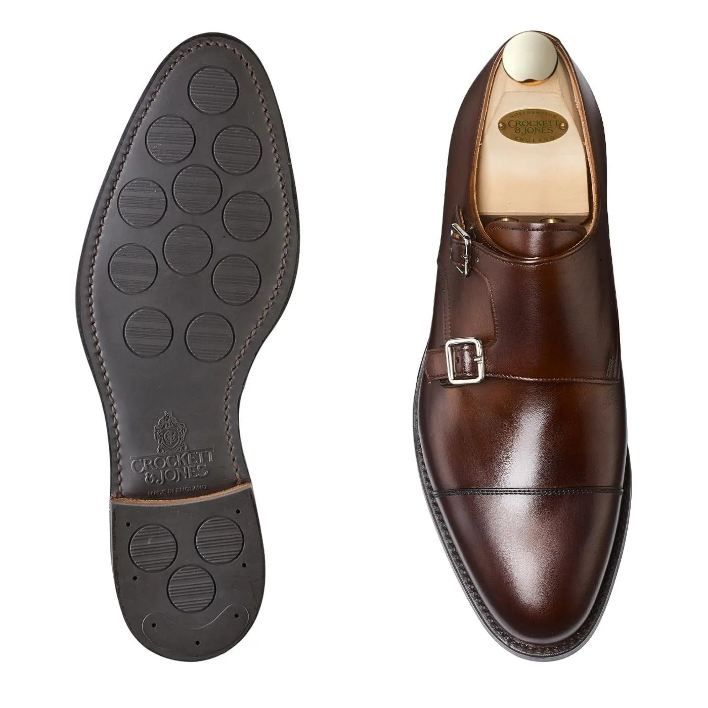 Lowndes 4 Dark Brown Burnished Calf