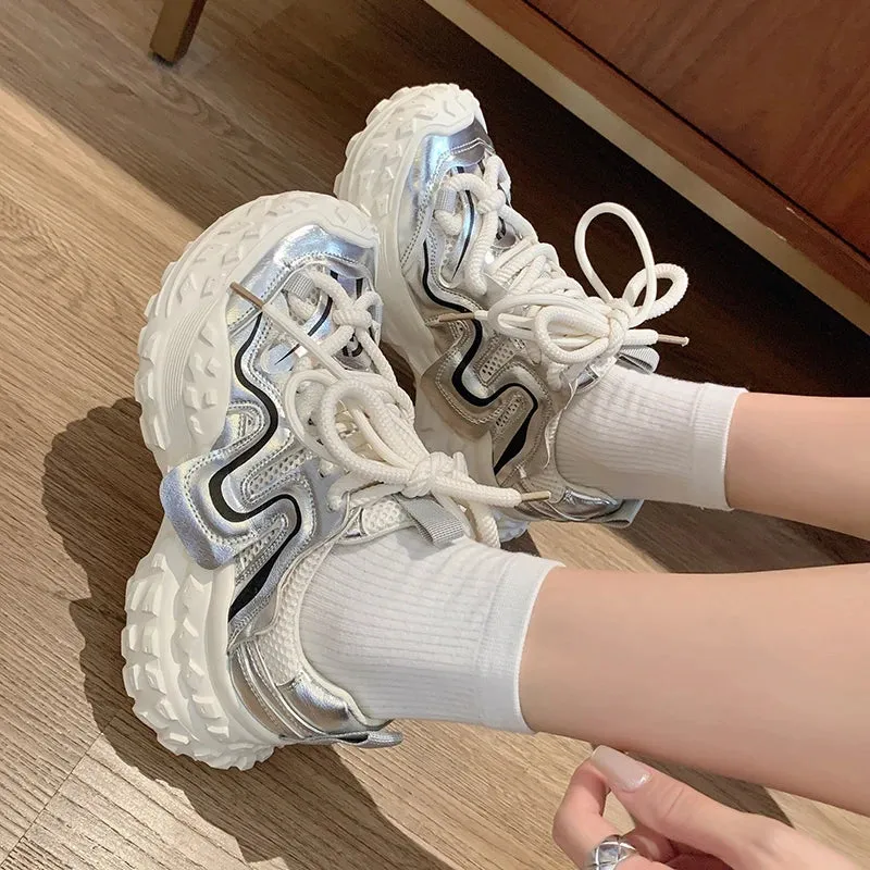 LuminousLite Platform Sneakers