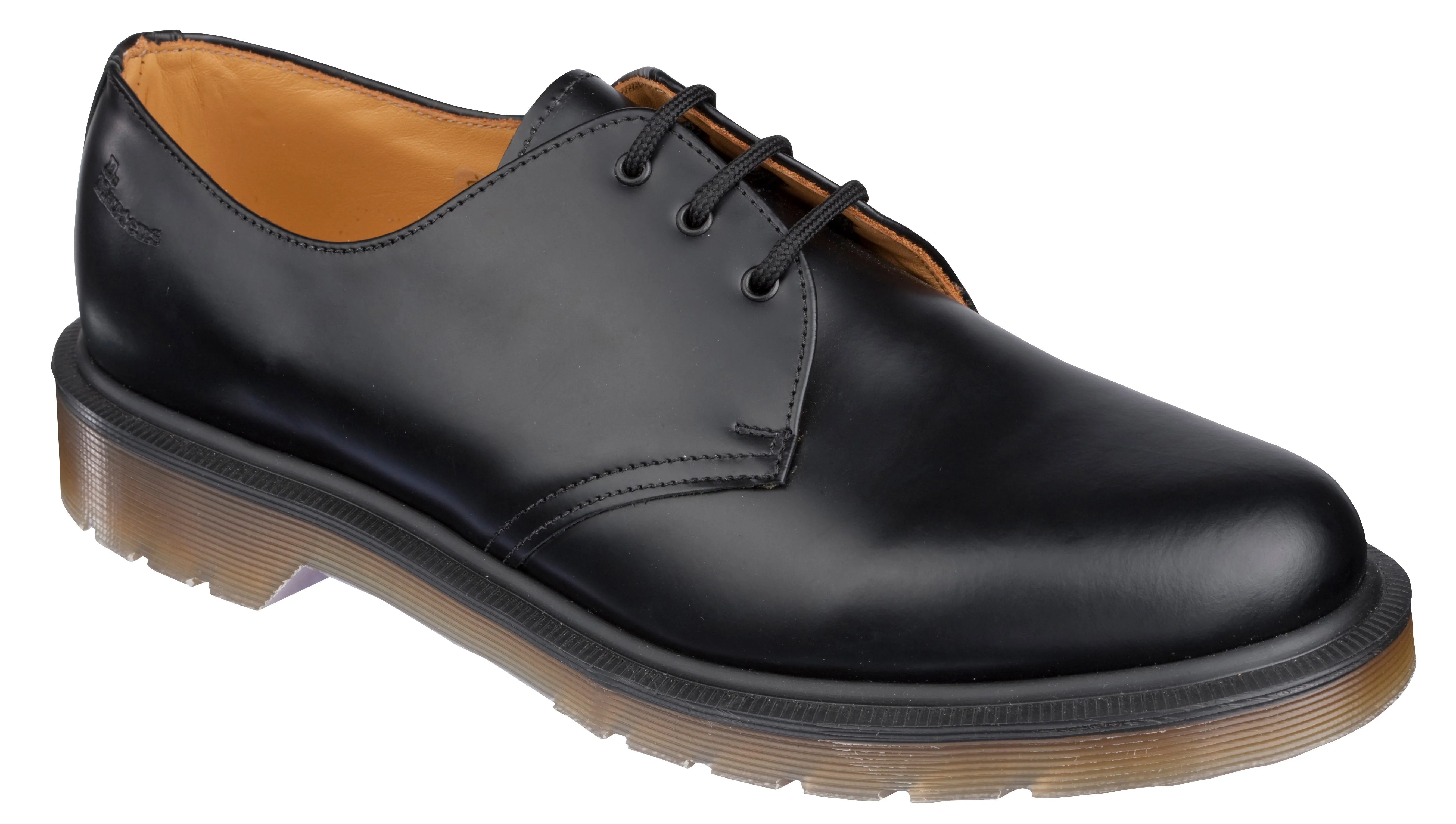 Made In England Black Smooth Oxford No Stitch