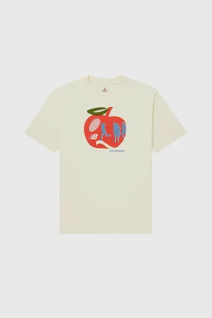 Made in USA Apple Graphic Tee - Dawn Glow