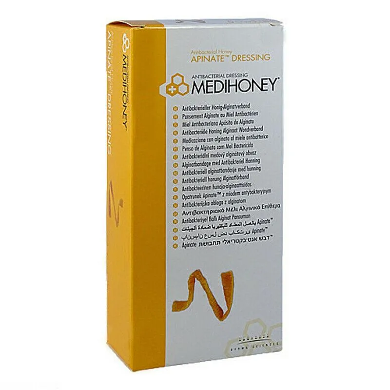 Medihoney Honey Alginate Dressing 1.9cm x 30cmx 5