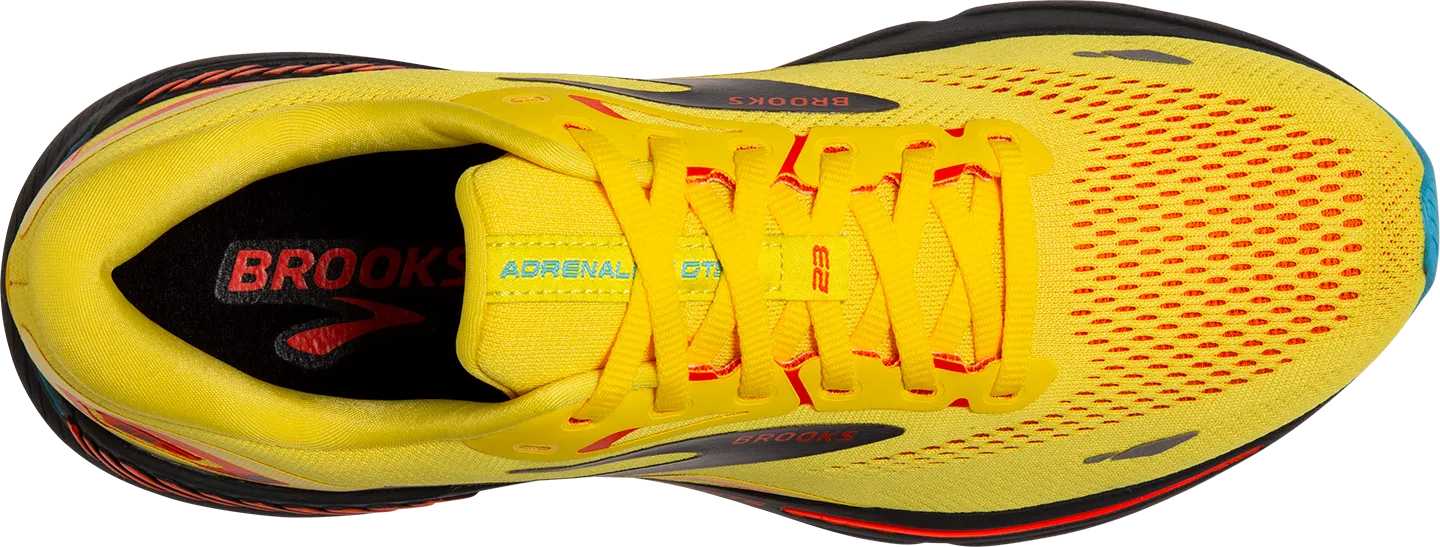 Men's Adrenaline GTS 23 (708 - Yellow/Foraged Iron/Orange)