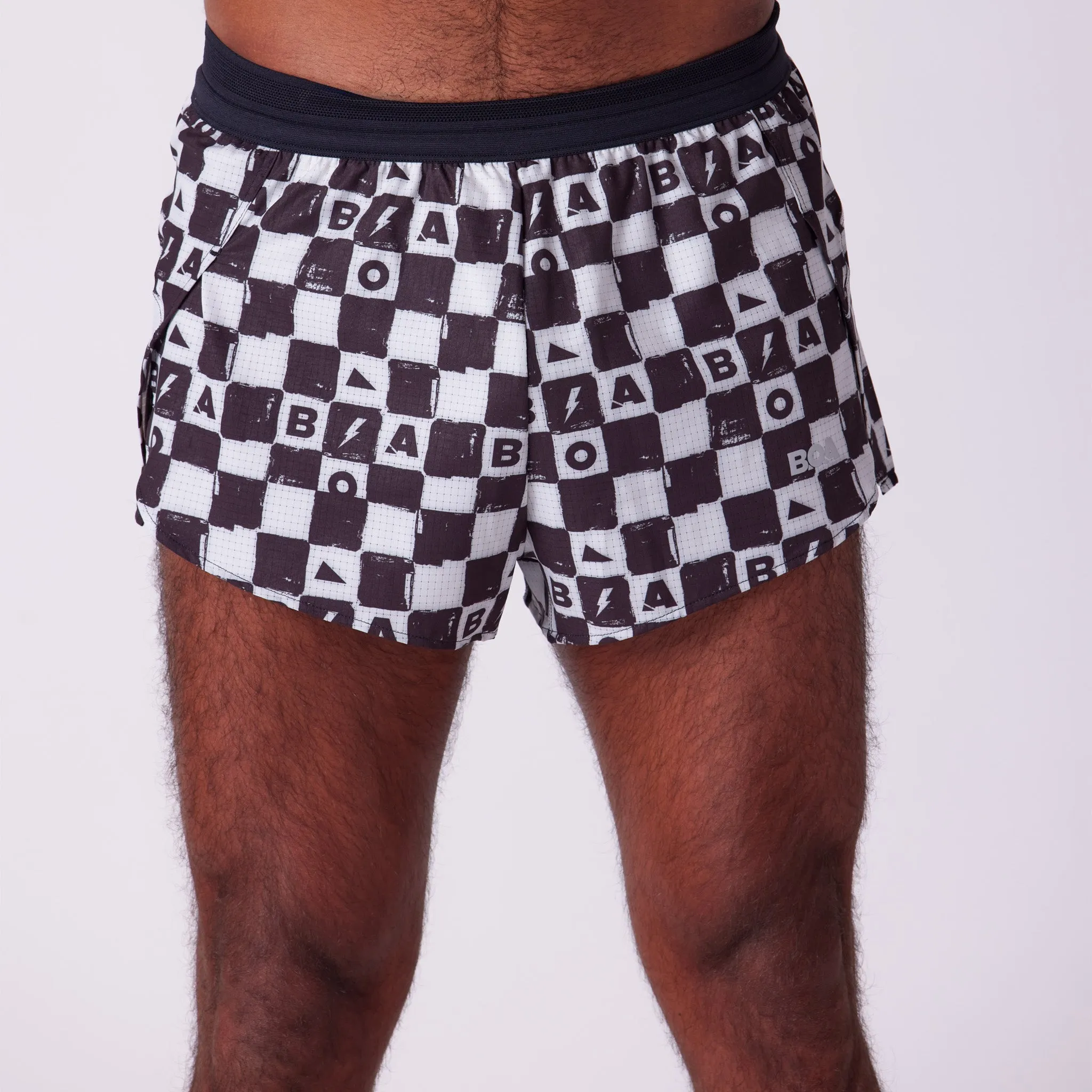 Men's Blaze 2" Lined Full Split Short - Checkers