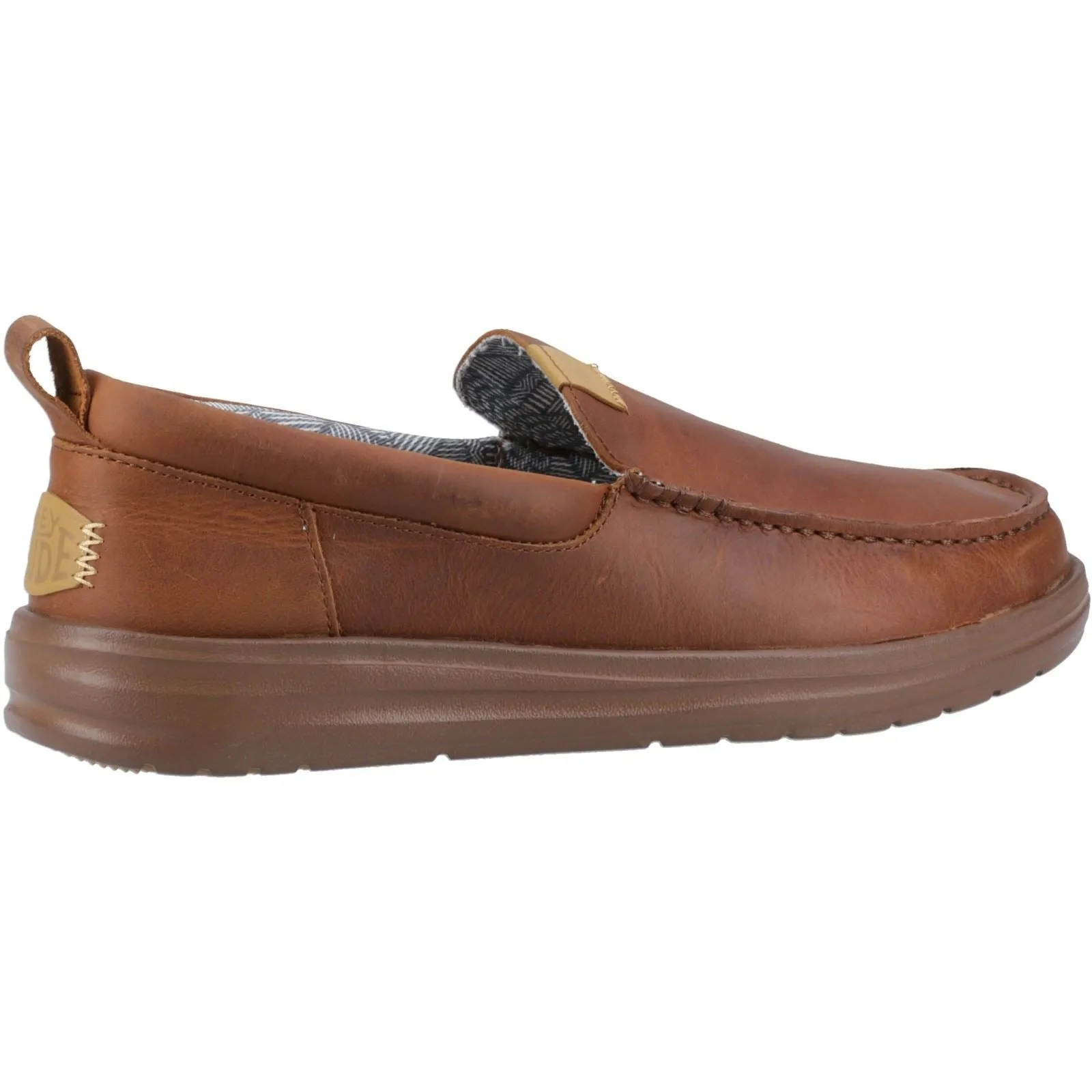 Men's Heydude 40173 Wally Grip Moc Craft Leather Shoes