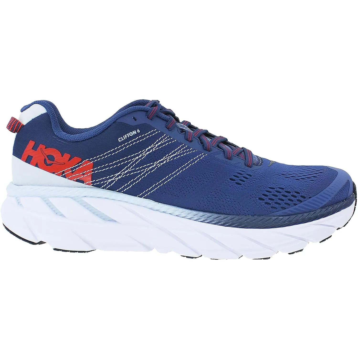 Men's Hoka One One Clifton 6 Ensign Blue/Plein Air Mesh