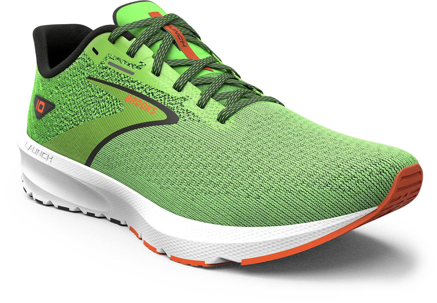 Men’s Launch 10 (308 - Green Gecko/Red Orange/White)