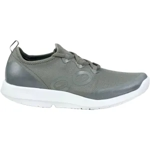 Men's OOFOS OOMG Sport LS White/Olive Mesh