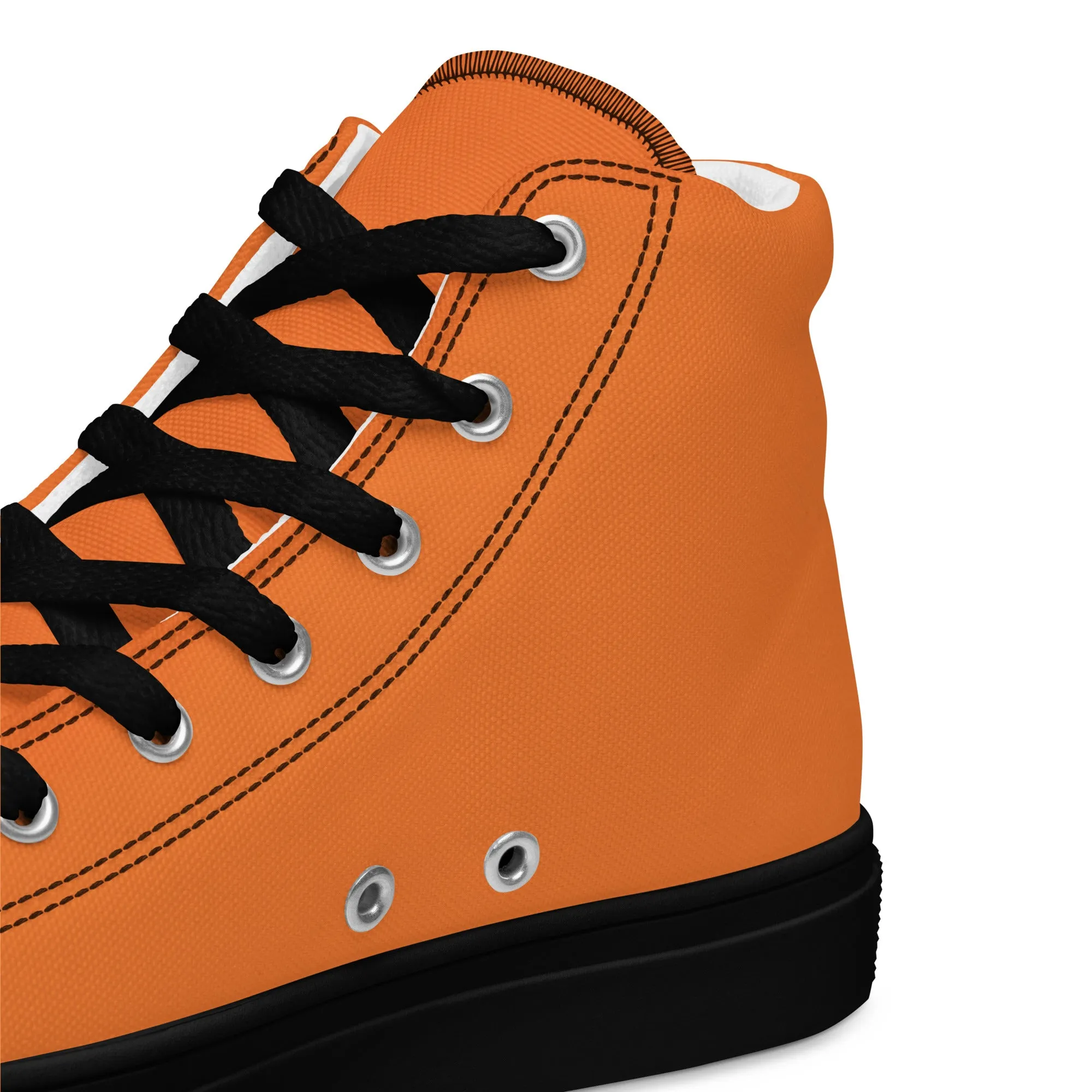 Men’s Orange High Top Shoes