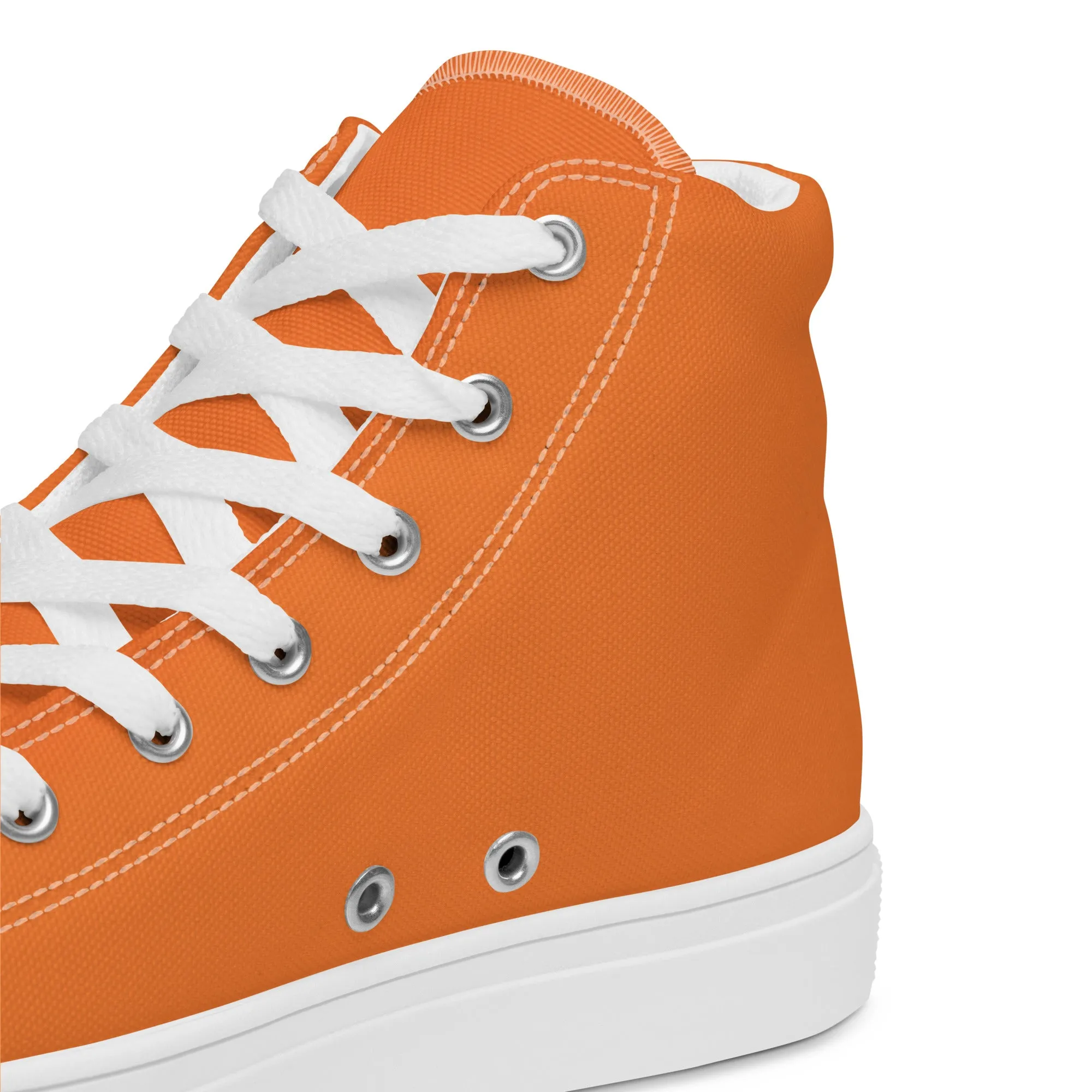 Men’s Orange High Top Shoes