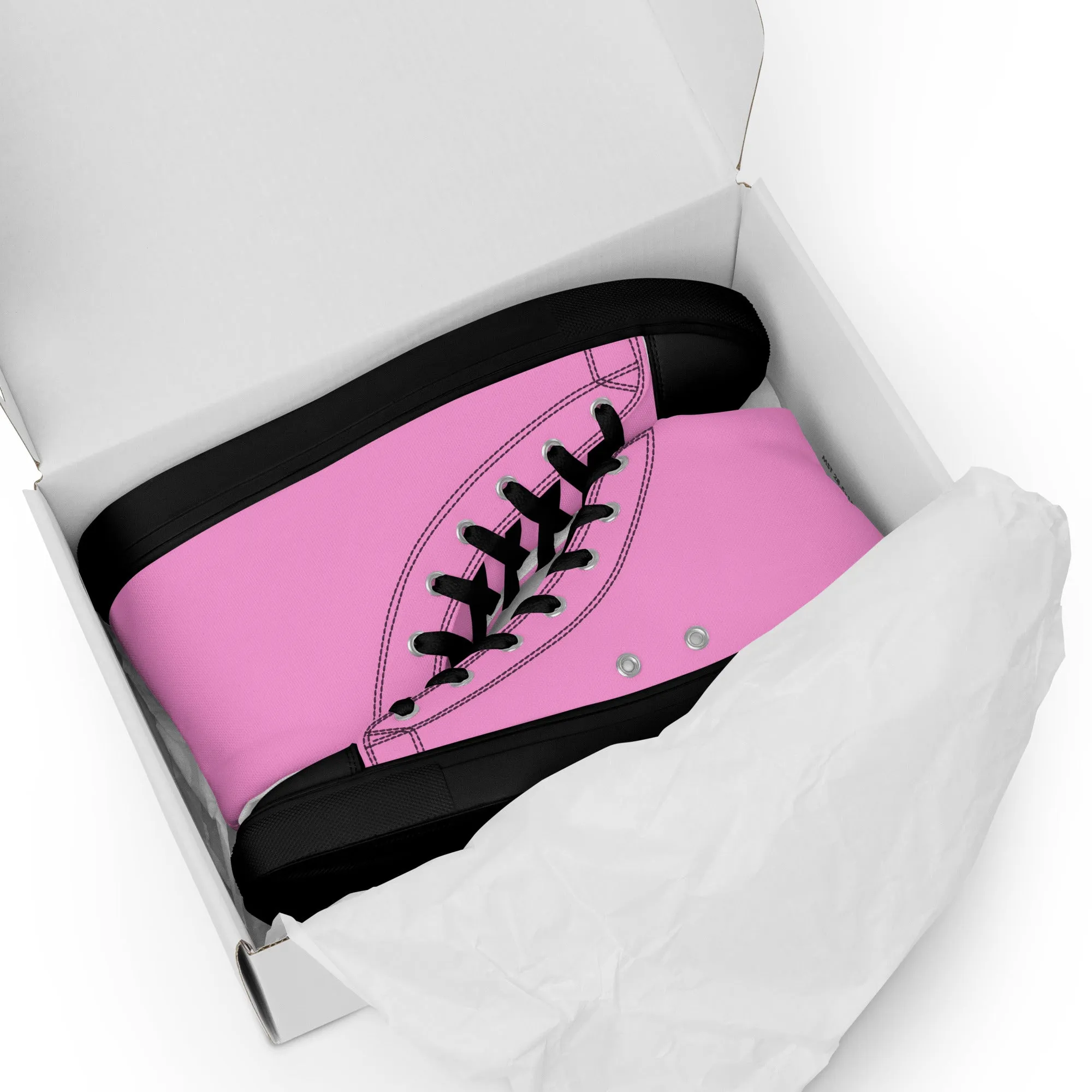 Men’s Pink High Top Shoes