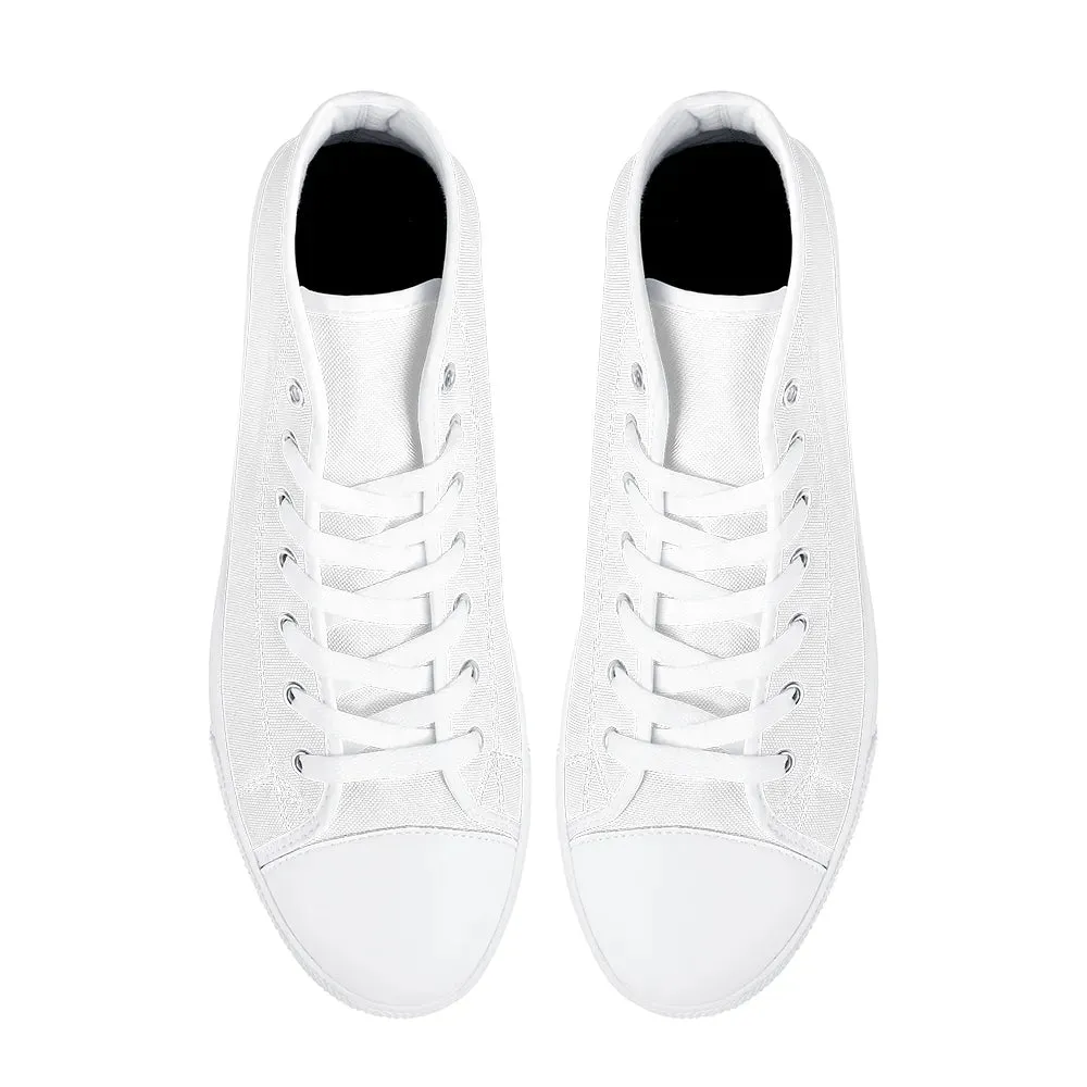 Men's Rubber High Top Canvas Shoes