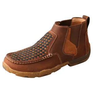 Men's Twisted X 4" Chelsea Oiled Saddle Driving Moc