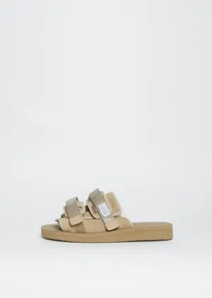 Moto-Mab Slide Sandal— Taupe