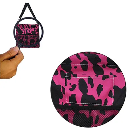 Neon Cow Hot Pink NGIL Mini Utility Bag