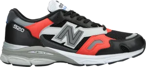 New Balance 920 Made in England 'Black Red' Sneakers, Black