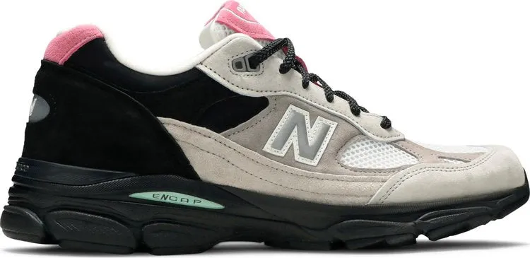 New Balance 991.9 Made In England 'Grey Pink' Sneakers, Gray