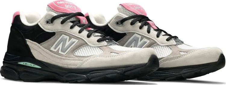 New Balance 991.9 Made In England 'Grey Pink' Sneakers, Gray