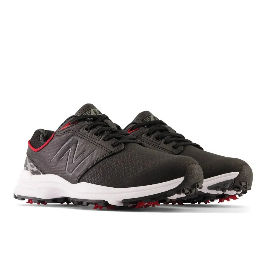 New Balance Brighton Spiked Golf Shoes - Black/Red