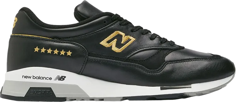 New Balance Liverpool FC x Made In England 1500 'Gold' Sneakers, Black