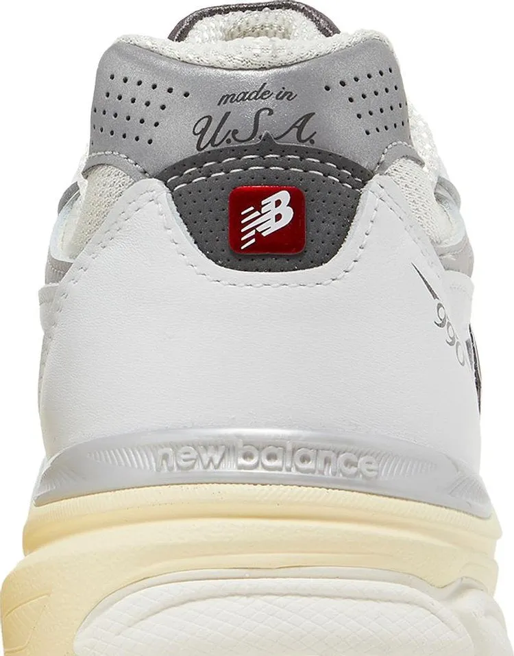 New Balance Teddy Santis x 990v3 Made in USA 'Sea Salt' sneakers, white