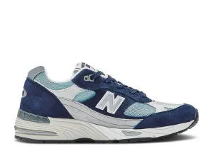 New Balance WMNS 991 MADE IN ENGLAND 'NU BLOCK' sneakers, navi