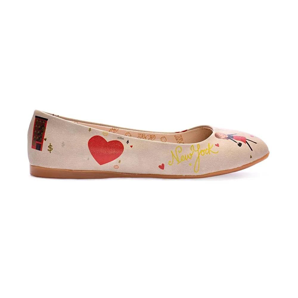 New York Dream Ballerinas Shoes 1088