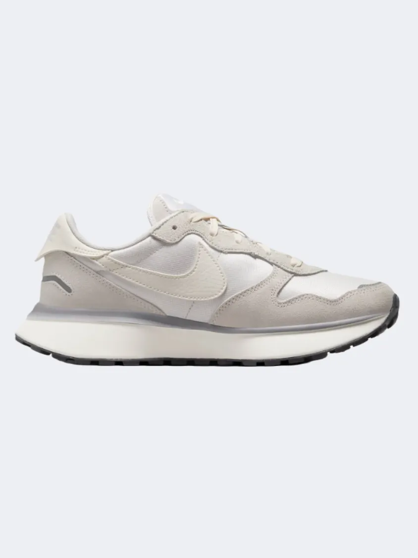 Nike Phoenix Waffle Women Lifestyle Shoes Platinum Tint/White