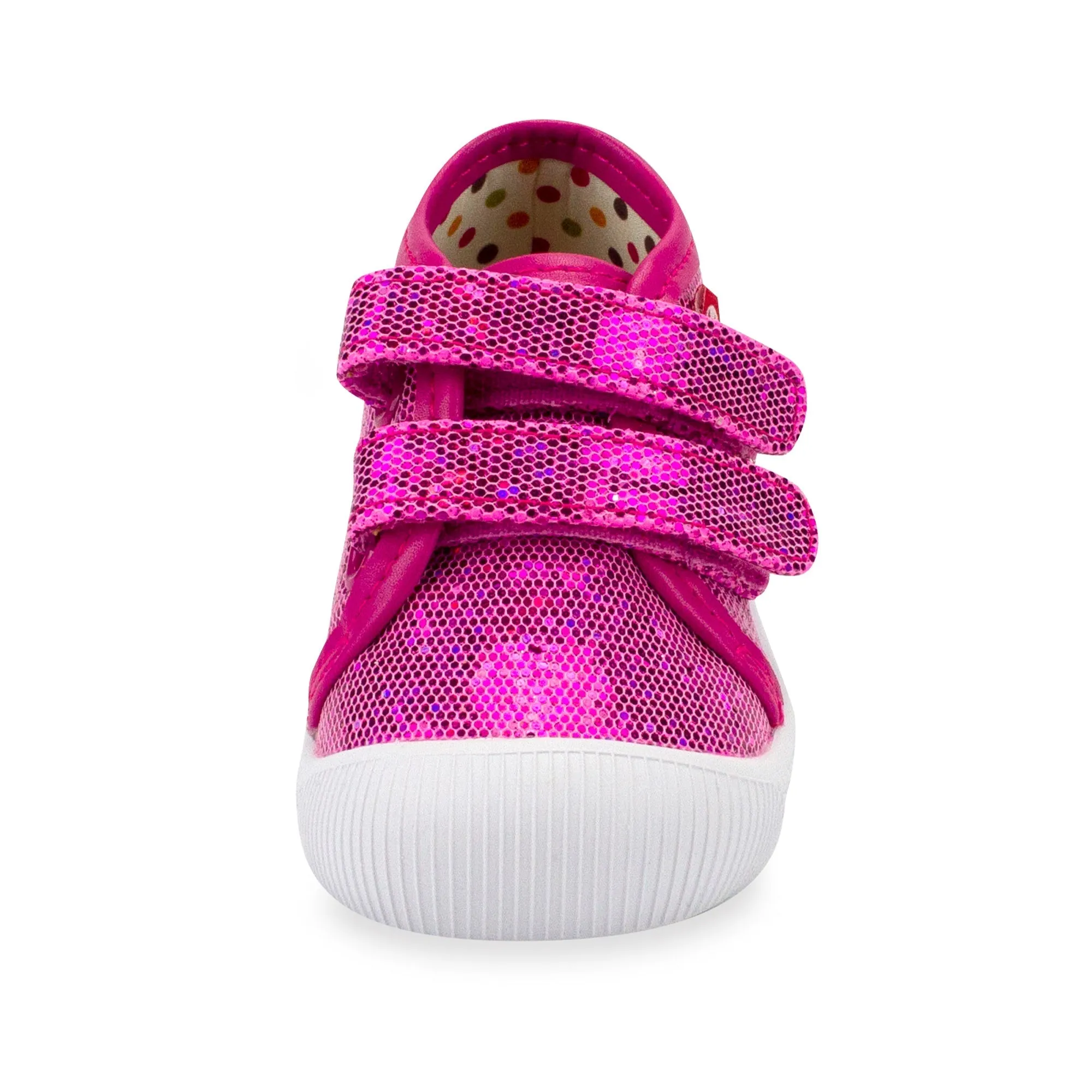 Nina Double V Baby Shoe - Azalea Sparkle