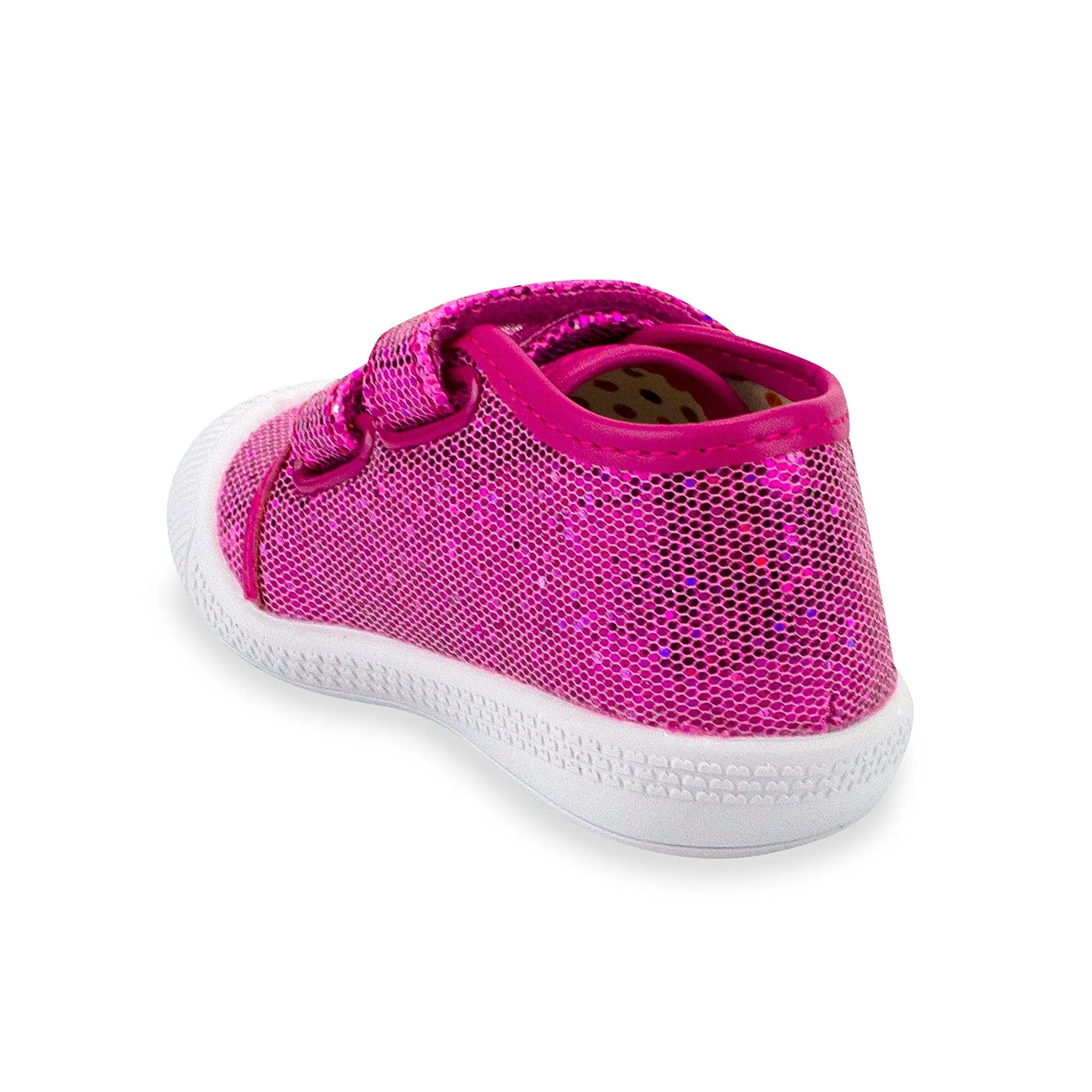 Nina Double V Baby Shoe - Azalea Sparkle