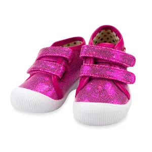 Nina Double V Baby Shoe - Azalea Sparkle