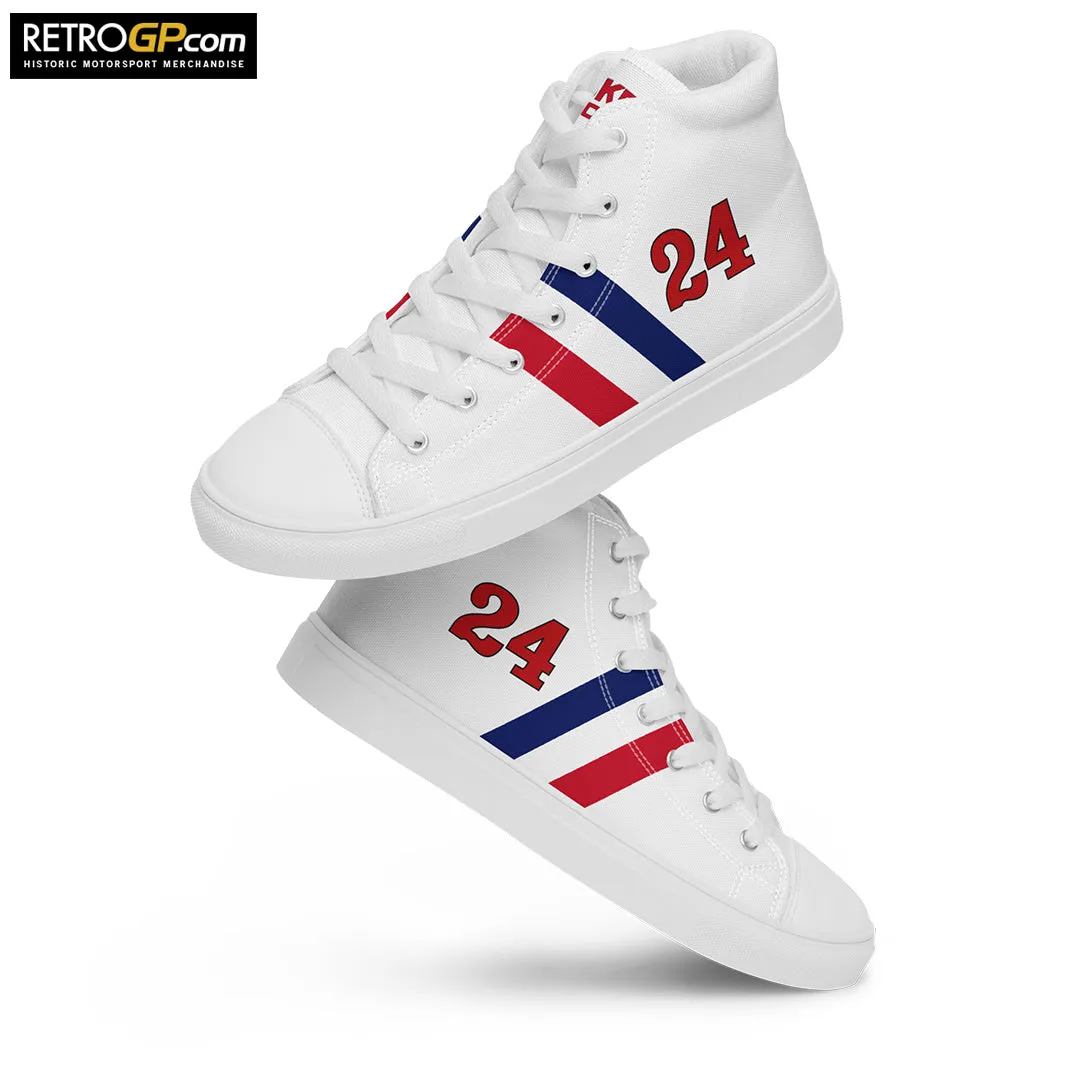 Official Hesketh Racing High Top Canvas Shoes Ladies