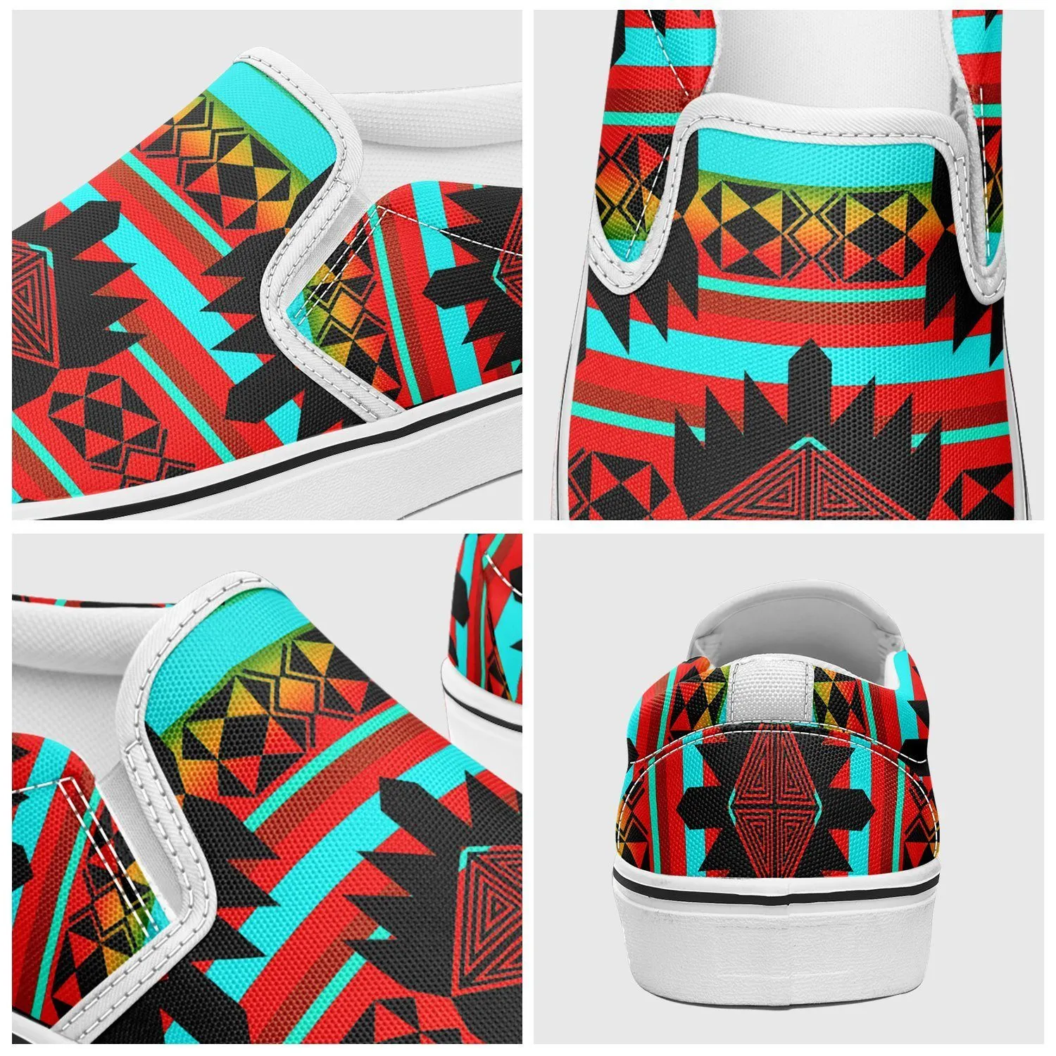 Okotoks Arrow Otoyimm Kid's Canvas Slip On Shoes