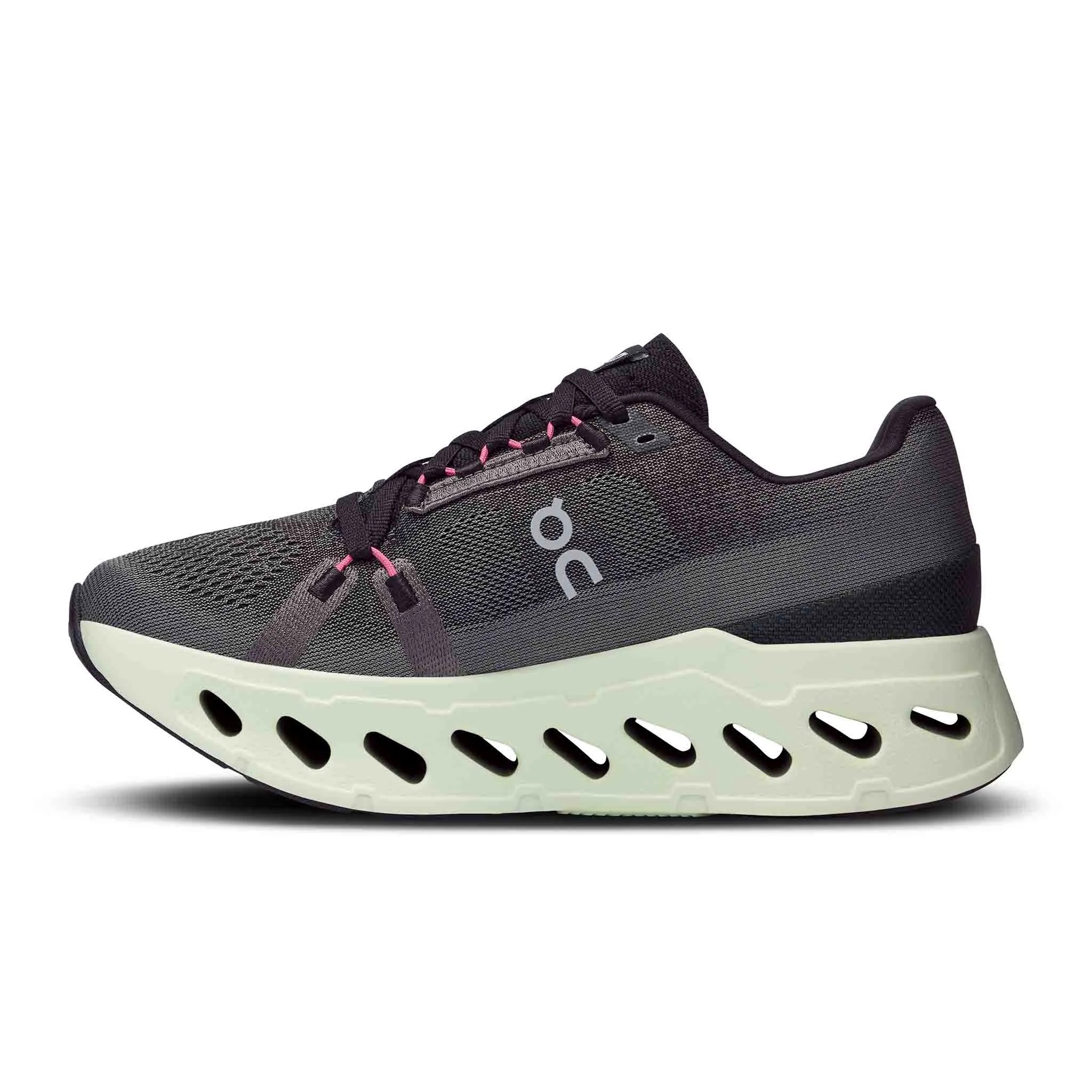 On | Women's Cloudeclipse Running Shoes - Rock/Lima