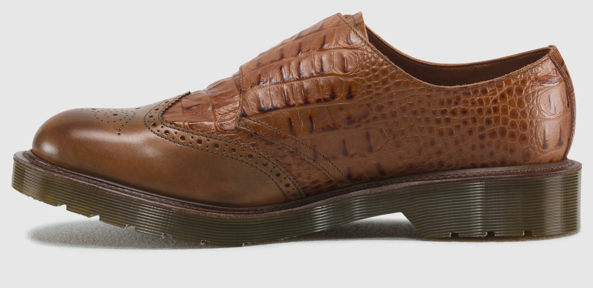 OSBERT HAZELNUT ANTIQUED CALF MARACAIBO OXFORD MIE