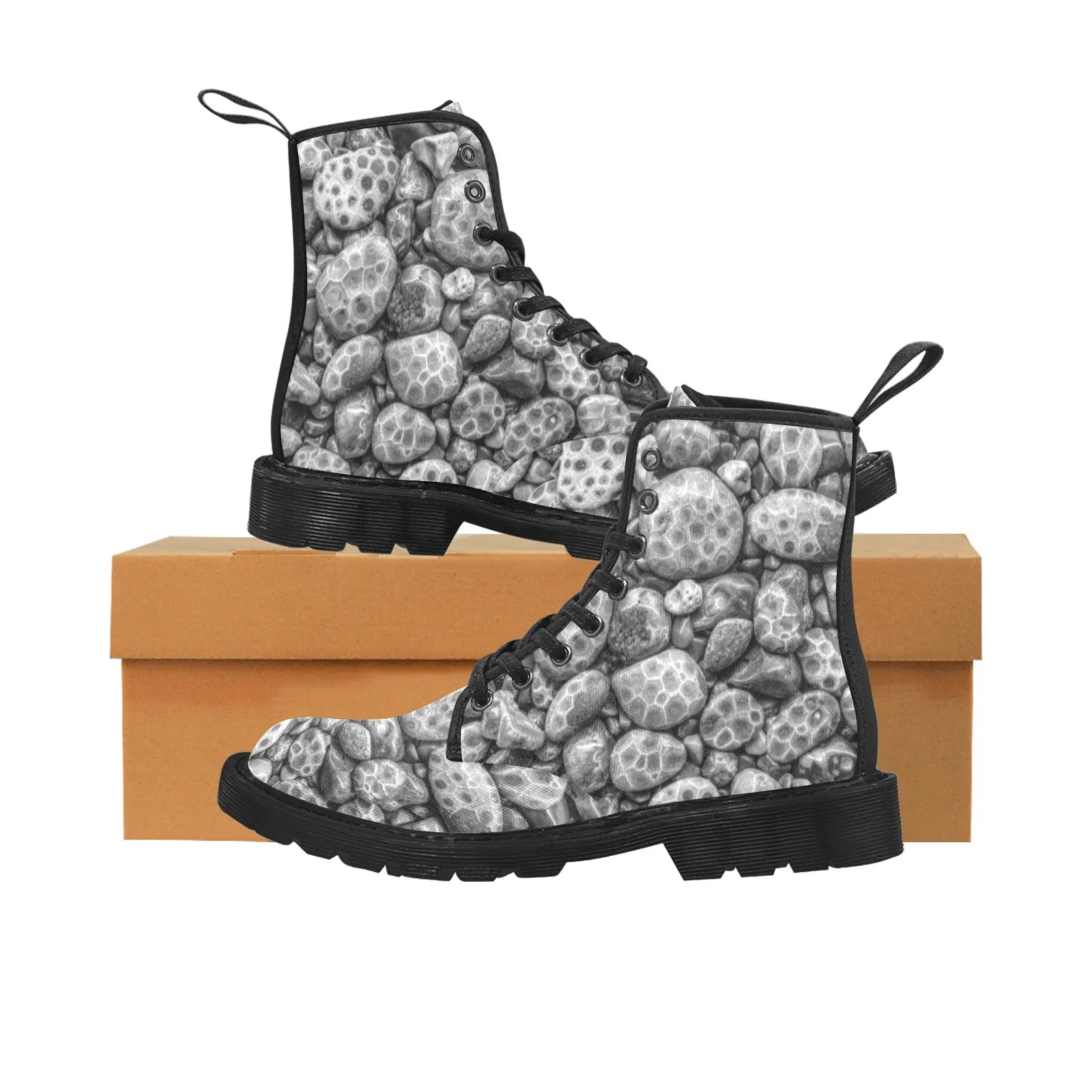 Petoskey Canvas Art Boots