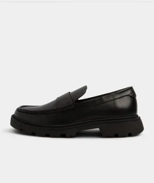 Phil Loafer - Black Leather