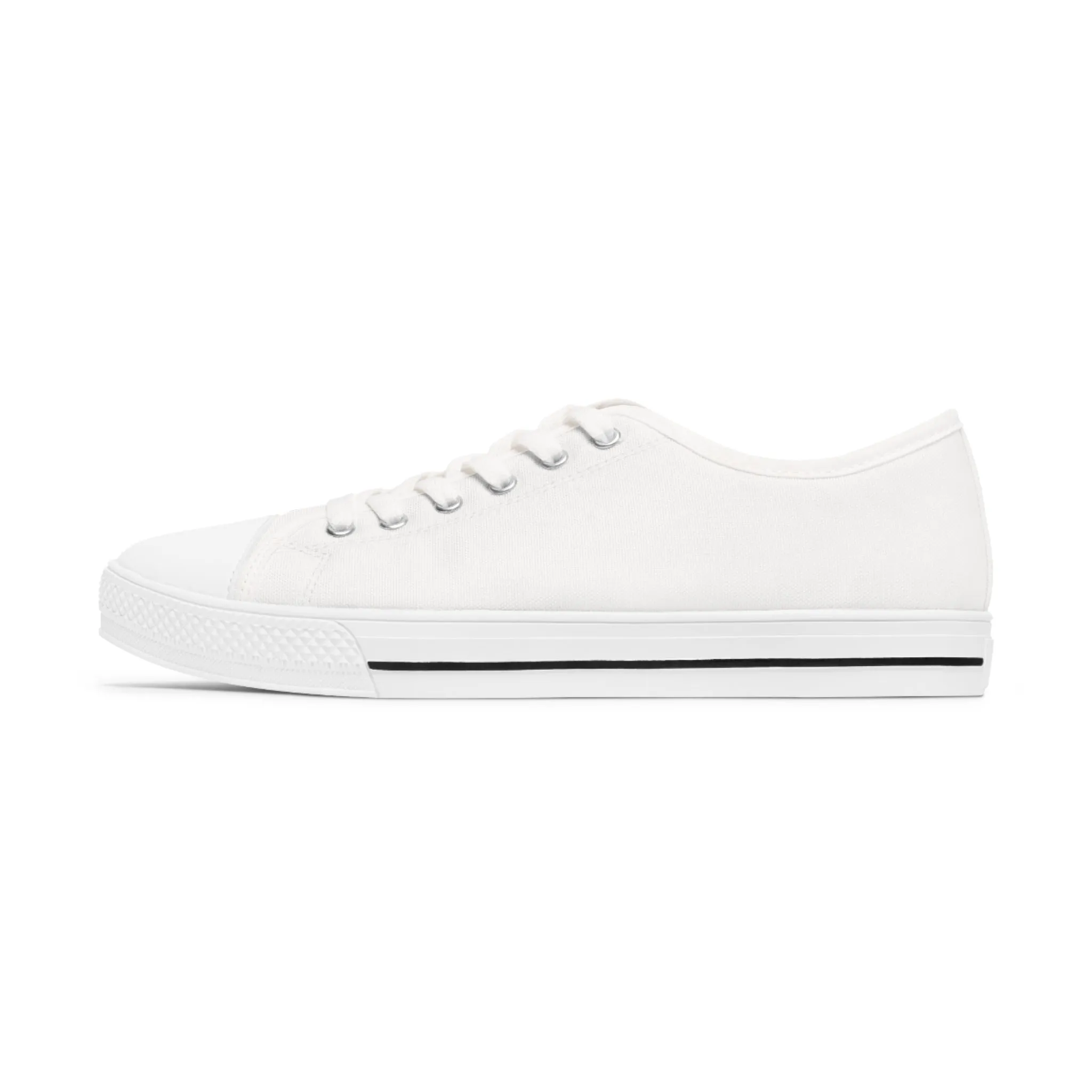 "Life is short. Choose Wisely.®" Women's Low Top Sneakers